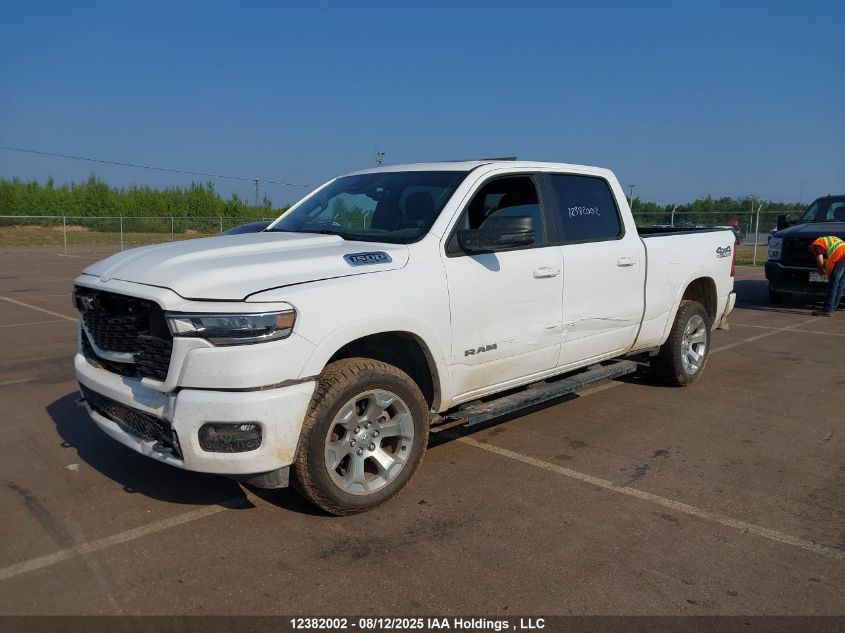 2025 Ram 1500 Big Horn VIN: 1C6SRFMP9SN642402 Lot: 12382002