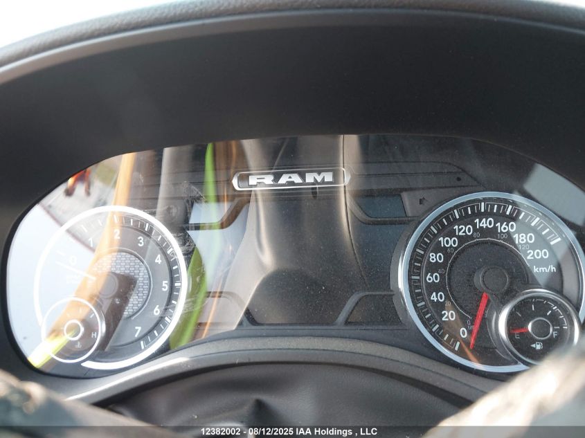 2025 Ram 1500 Big Horn VIN: 1C6SRFMP9SN642402 Lot: 12382002
