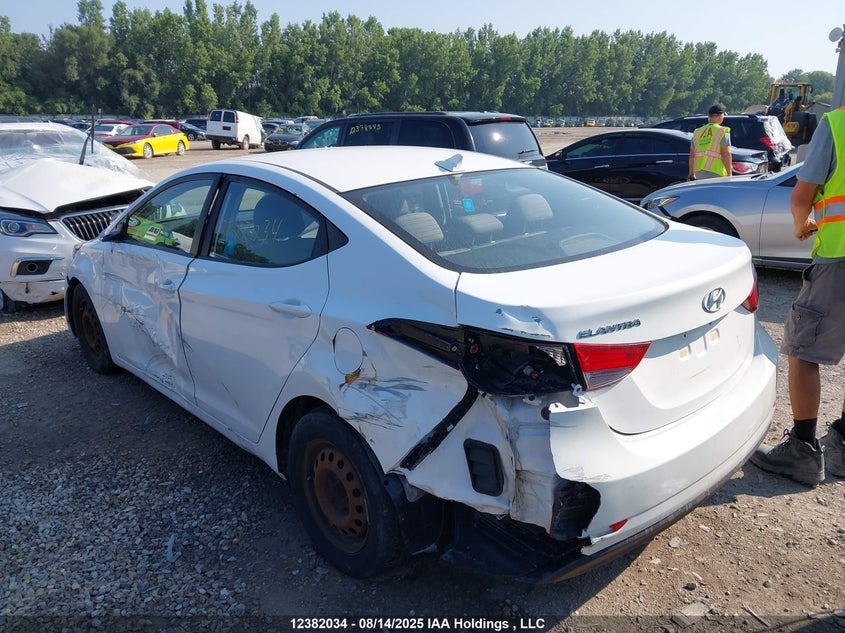 5NPDH4AEXEH474818 2014 HYUNDAI ELANTRA photo no. 3