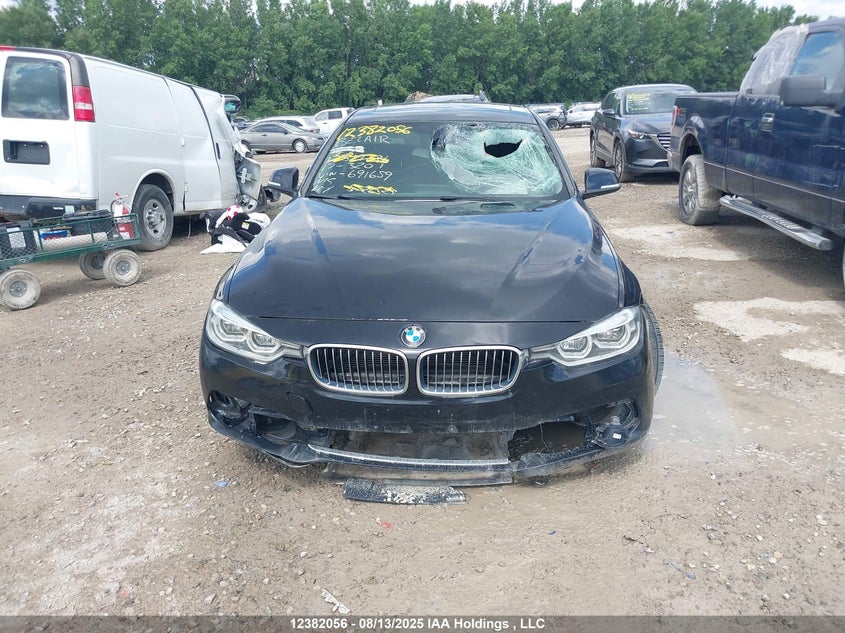 2017 BMW 320I xDrive VIN: WBA8A3C55HK691659 Lot: 12382056