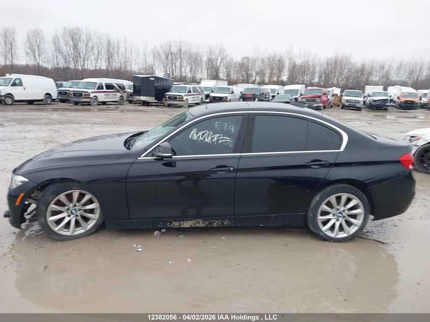 2017 BMW 320I xDrive VIN: WBA8A3C55HK691659 Lot: 12382056