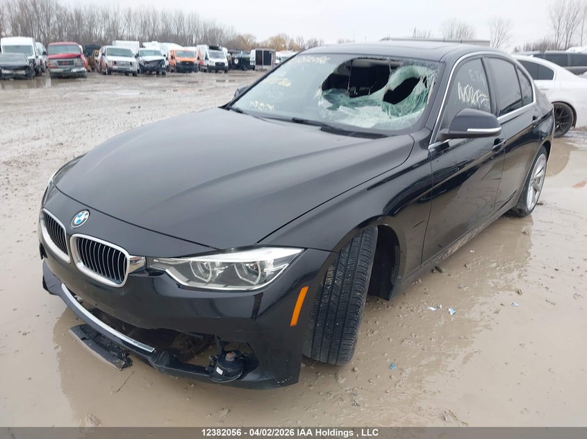 2017 BMW 320I xDrive VIN: WBA8A3C55HK691659 Lot: 12382056