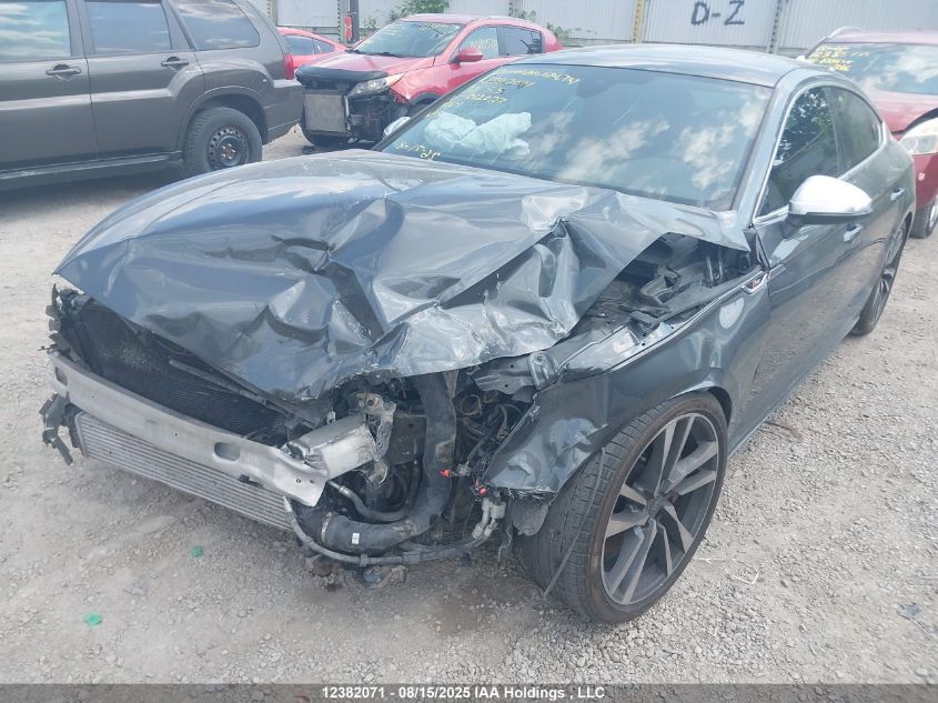 2022 Audi S5 Premium VIN: WAUA4CF57NA012027 Lot: 12382071