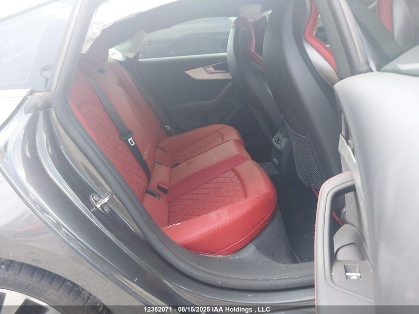 2022 Audi S5 Premium VIN: WAUA4CF57NA012027 Lot: 12382071