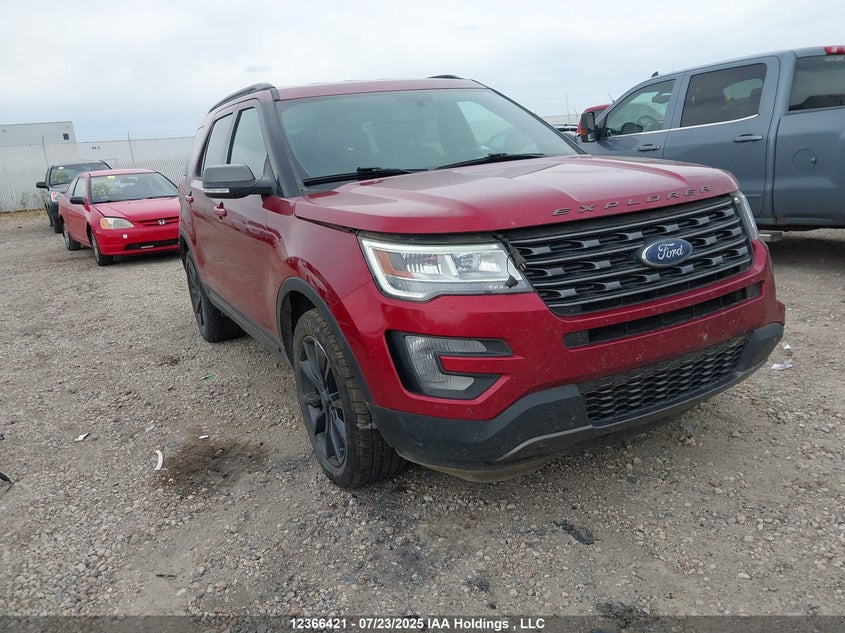 1FM5K8D84HGB84551 2017 Ford Explorer Xlt auction photo 1