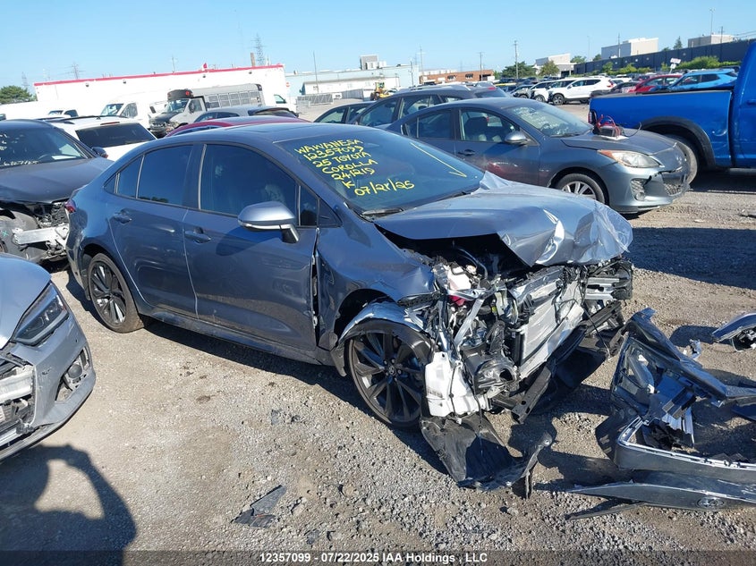 5YFB4MBE7SP241219 2025 Toyota Corolla Xse auction photo 1