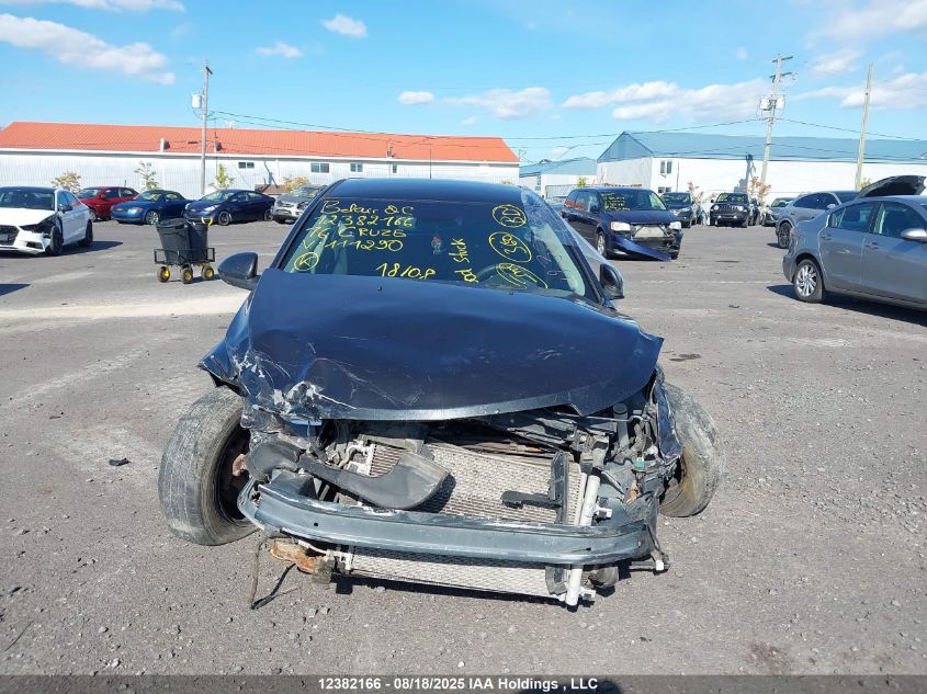 2016 Chevrolet Cruze Limited Lt VIN: 1G1PE5SBXG7111290 Lot: 12382166