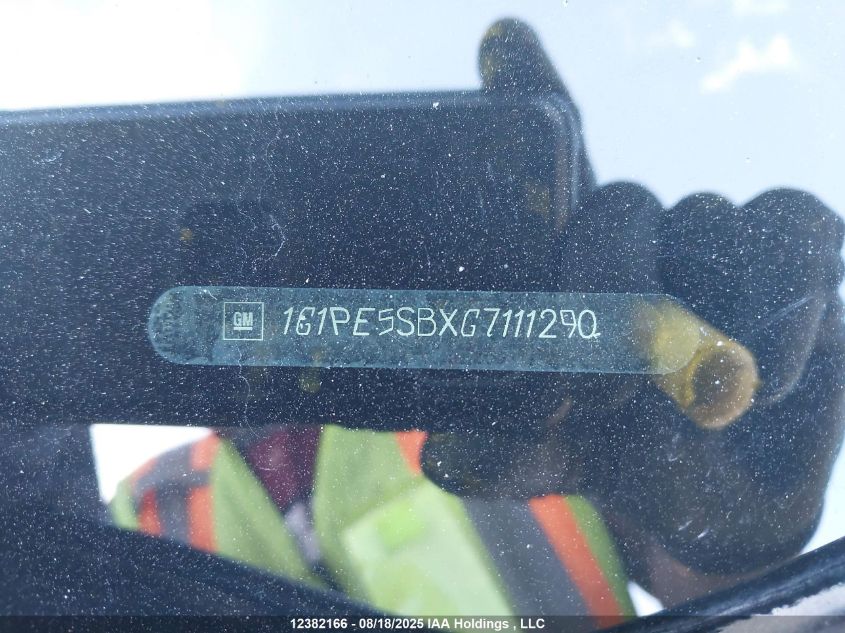 2016 Chevrolet Cruze Limited Lt VIN: 1G1PE5SBXG7111290 Lot: 12382166