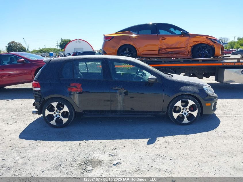 2011 Volkswagen Golf Gti 5-Door VIN: WVWGV7AJ7BW201183 Lot: 12382187