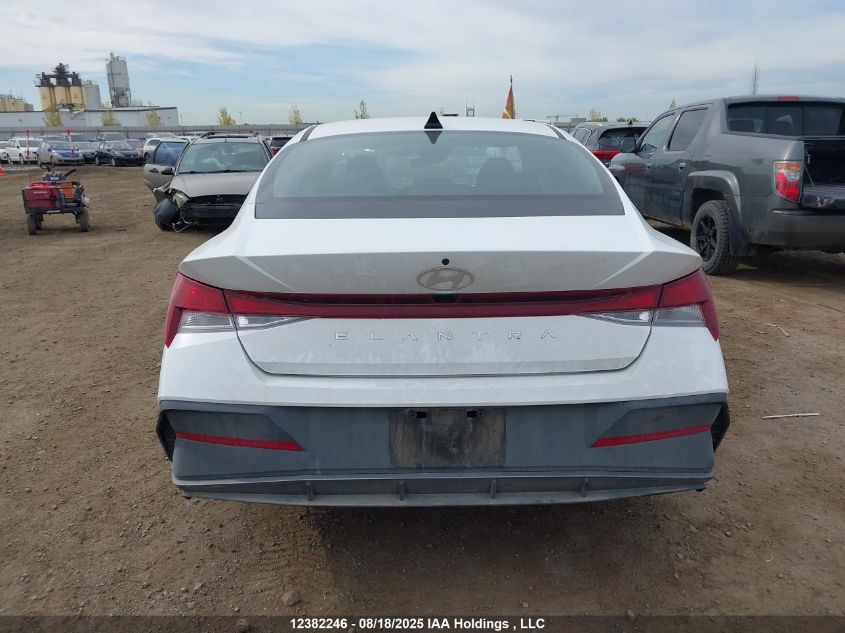 2024 Hyundai Elantra Sel VIN: KMHLM4DG0RU791065 Lot: 12382246