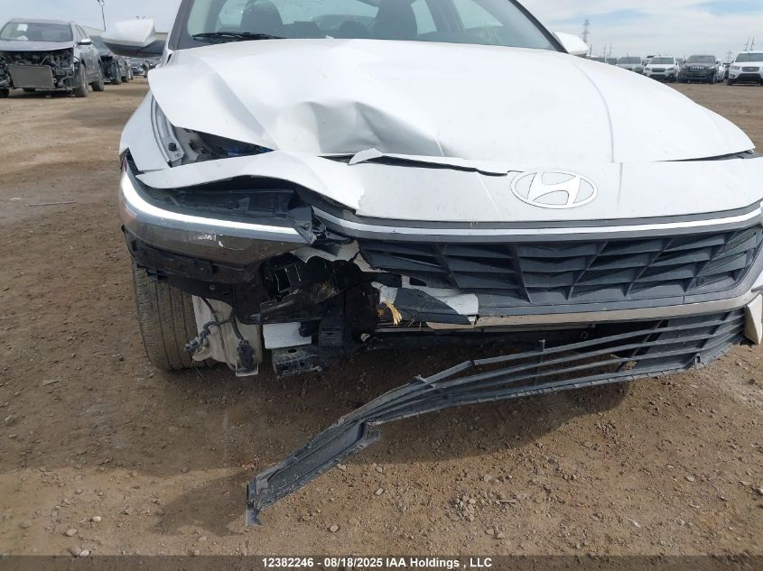 2024 Hyundai Elantra Sel VIN: KMHLM4DG0RU791065 Lot: 12382246