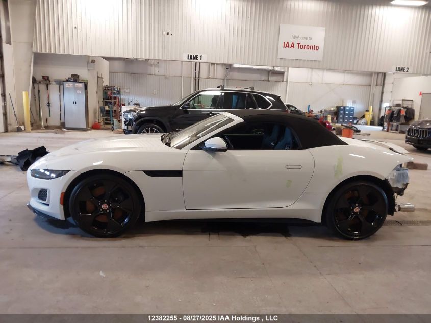 2023 Jaguar F-Type R Dynamic VIN: SAJD85EE4PCK80432 Lot: 12382255