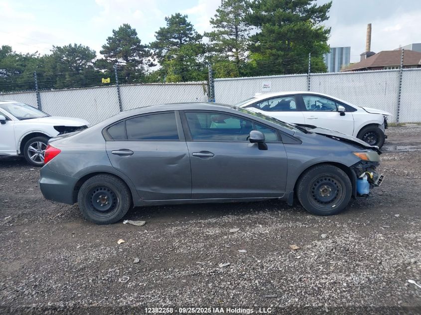 2012 Honda Civic Sdn VIN: 2HGFB2F42CH104761 Lot: 12382258