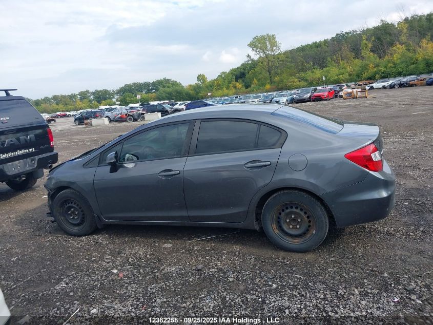 2012 Honda Civic Sdn VIN: 2HGFB2F42CH104761 Lot: 12382258