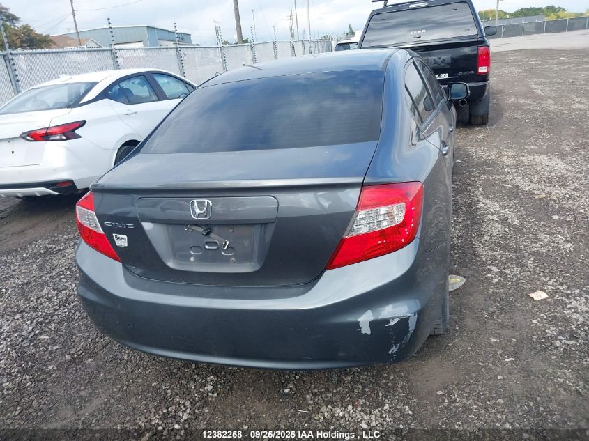 2012 Honda Civic Sdn VIN: 2HGFB2F42CH104761 Lot: 12382258