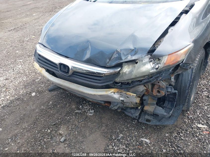 2012 Honda Civic Sdn VIN: 2HGFB2F42CH104761 Lot: 12382258