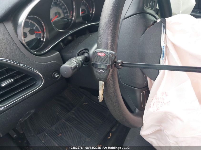 2012 Chrysler 200 Lx VIN: 1C3CCBABXCN268937 Lot: 12382276