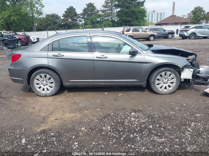 2012 Chrysler 200 Lx VIN: 1C3CCBABXCN268937 Lot: 12382276
