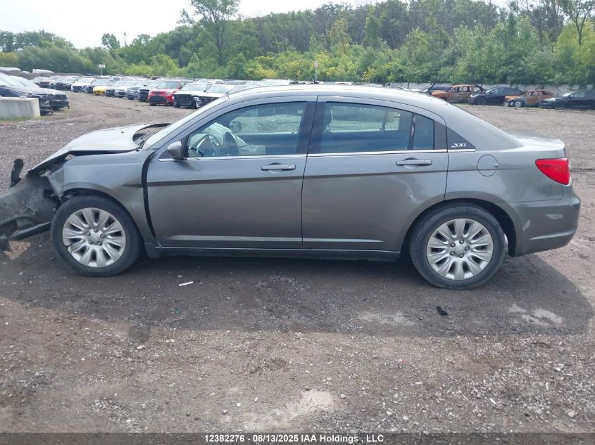 2012 Chrysler 200 Lx VIN: 1C3CCBABXCN268937 Lot: 12382276