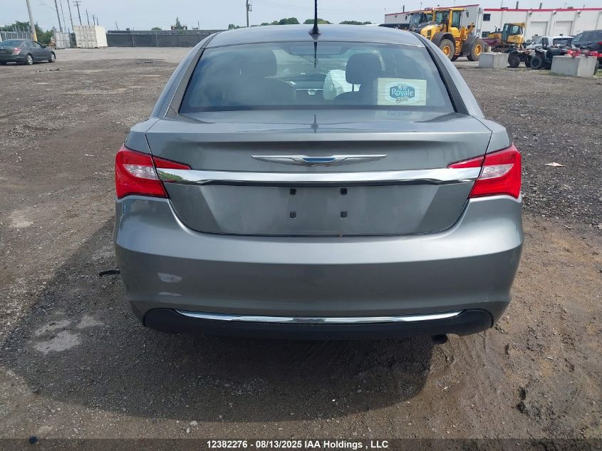 2012 Chrysler 200 Lx VIN: 1C3CCBABXCN268937 Lot: 12382276