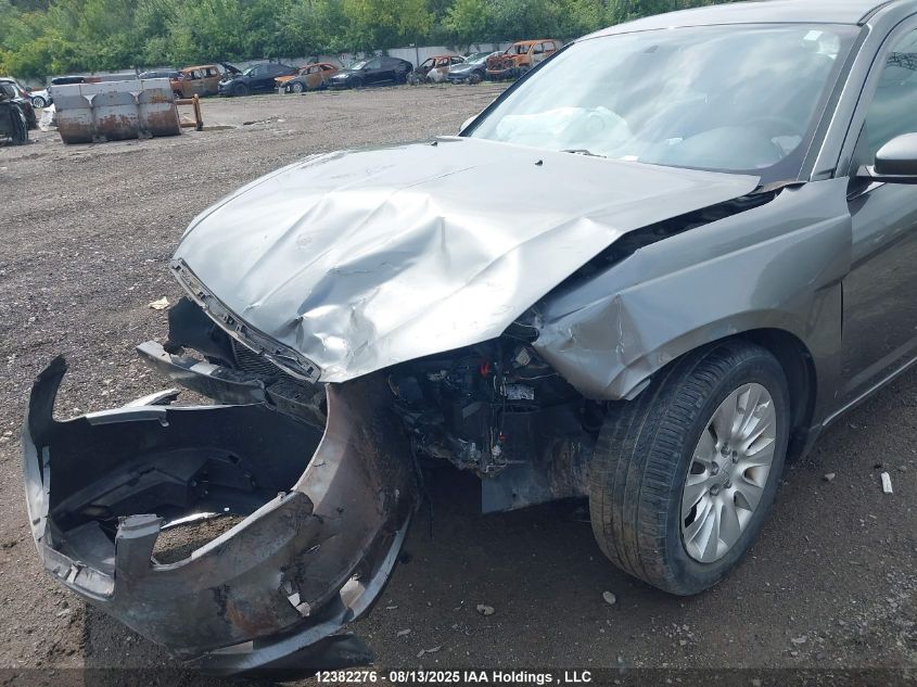 2012 Chrysler 200 Lx VIN: 1C3CCBABXCN268937 Lot: 12382276