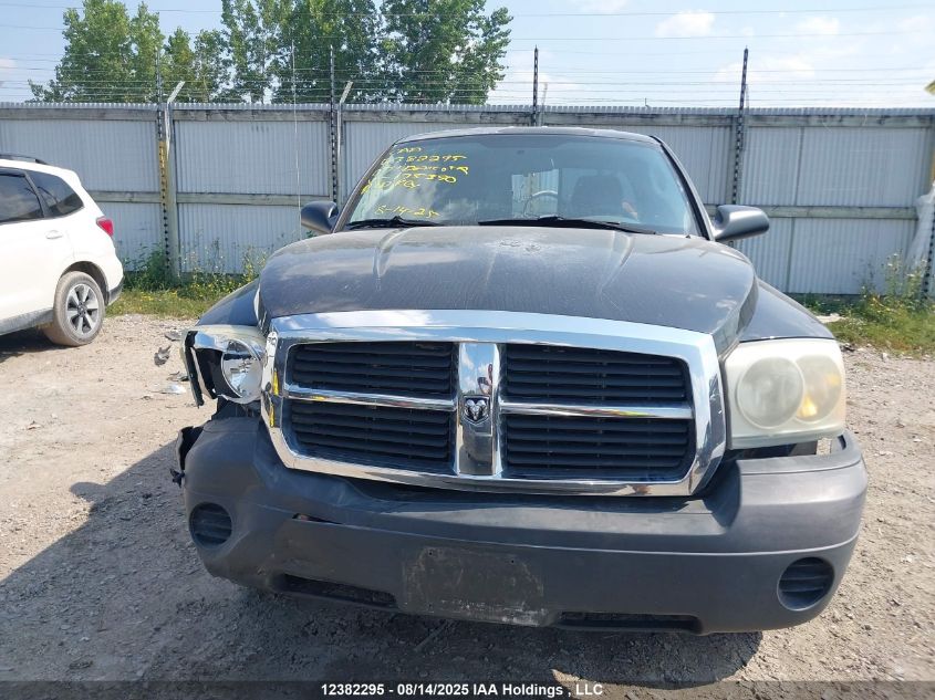 2007 Dodge Dakota St VIN: 1D7HW22K17S175390 Lot: 12382295