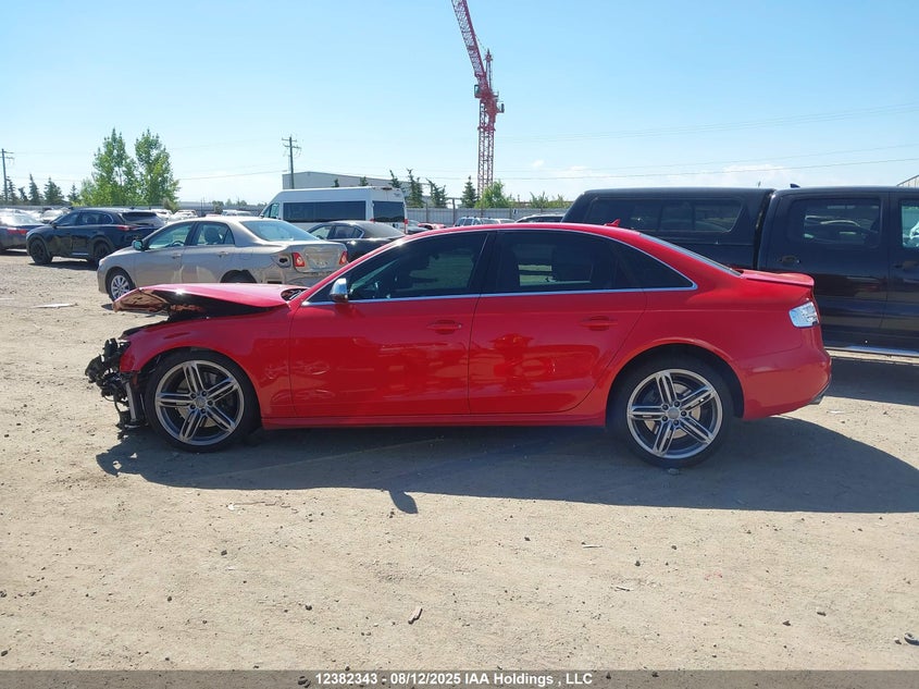 2012 Audi S4 3.0 Premium VIN: WAUFGCFL5CA112653 Lot: 12382343