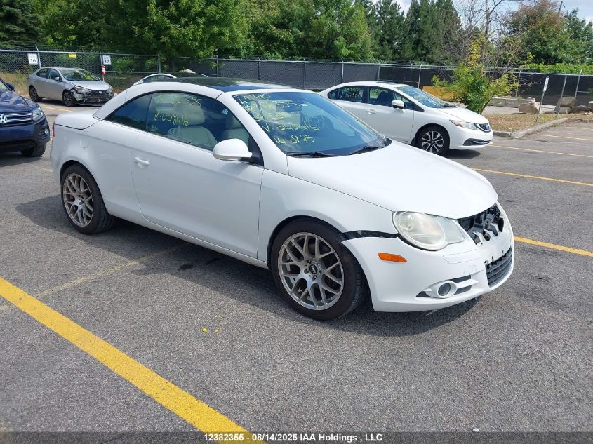 2007 Volkswagen Eos 2.0T Luxury VIN: WVWFA71F57V048416 Lot: 12382355