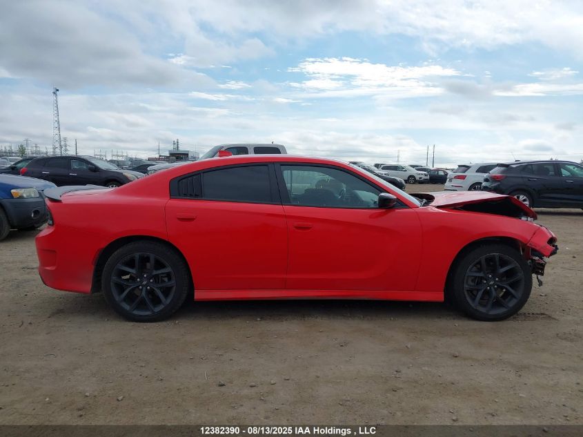 2022 Dodge Charger Gt VIN: 2C3CDXHG7NH118713 Lot: 12382390