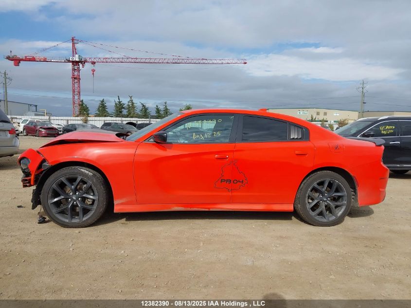 2022 Dodge Charger Gt VIN: 2C3CDXHG7NH118713 Lot: 12382390