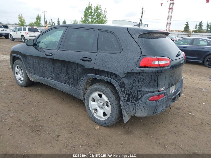 Vin: 1c4pjmab7gw256145, lot: 2759791, jeep cherokee sport 20163