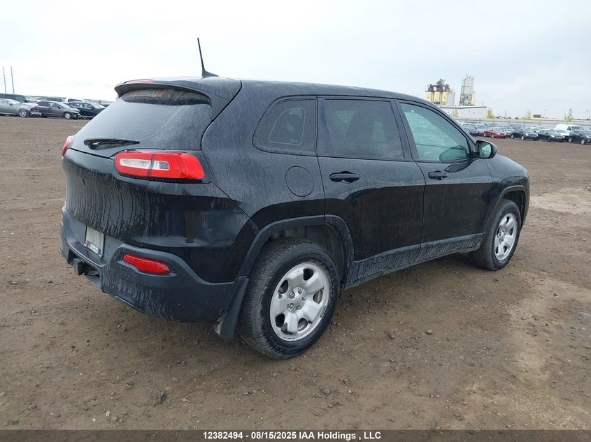 Vin: 1c4pjmab7gw256145, lot: 2759791, jeep cherokee sport 20164