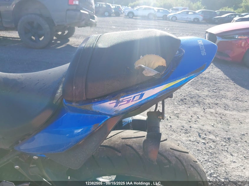 2016 Suzuki Gsx-S750 VIN: JS1GR7NA5G2100540 Lot: 12382505