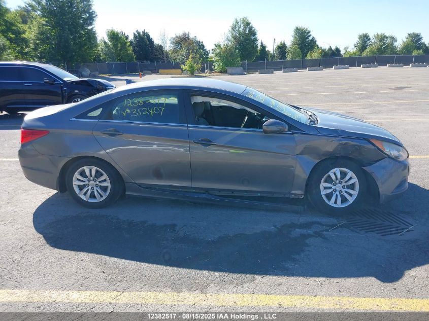 2012 Hyundai Sonata VIN: 5NPEB4AC2CH352407 Lot: 12382517