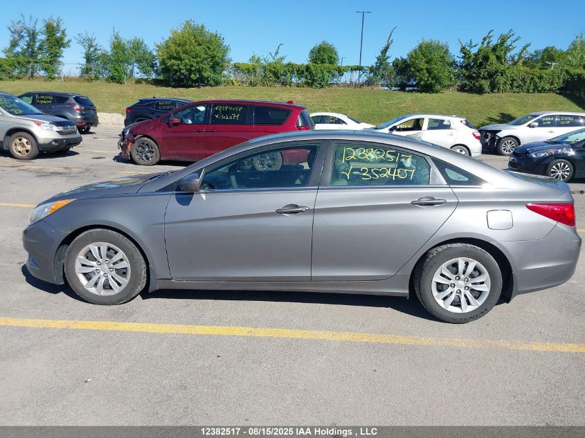 2012 Hyundai Sonata VIN: 5NPEB4AC2CH352407 Lot: 12382517