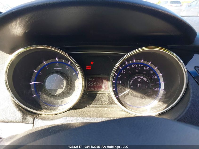 2012 Hyundai Sonata VIN: 5NPEB4AC2CH352407 Lot: 12382517