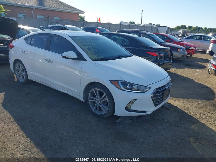KMHD84LF5HU124511 2017 Hyundai Elantra Se/Value/Limited auction photo 1