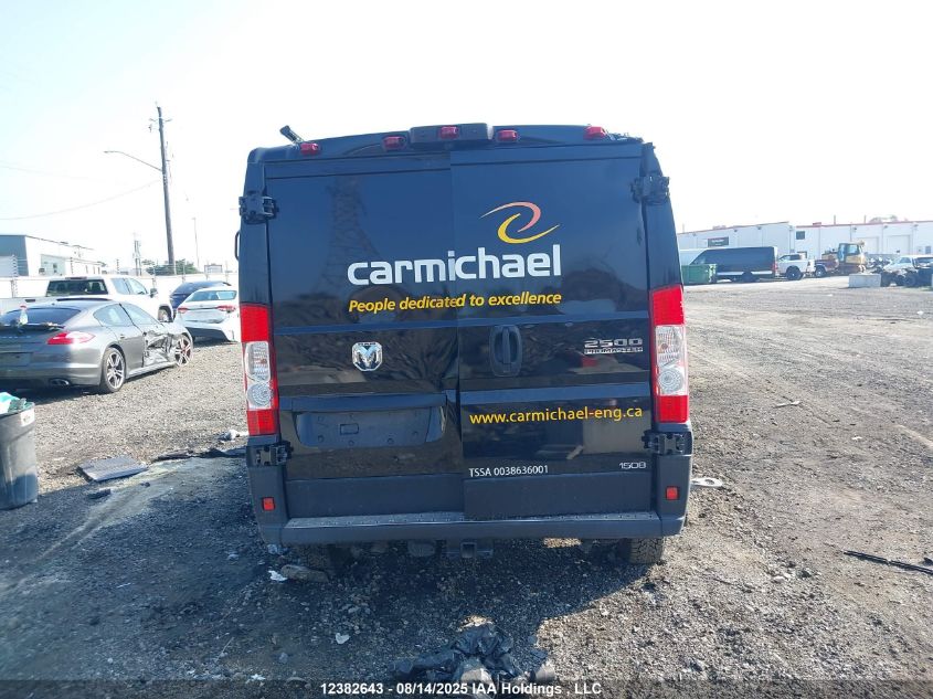 2024 Ram Promaster 2500 2500 Standard VIN: 3C6LRVVGORE137490 Lot: 12382643