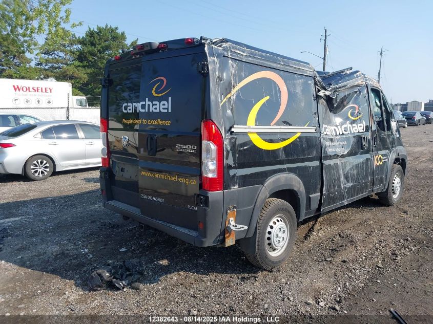 2024 Ram Promaster 2500 2500 Standard VIN: 3C6LRVVGORE137490 Lot: 12382643