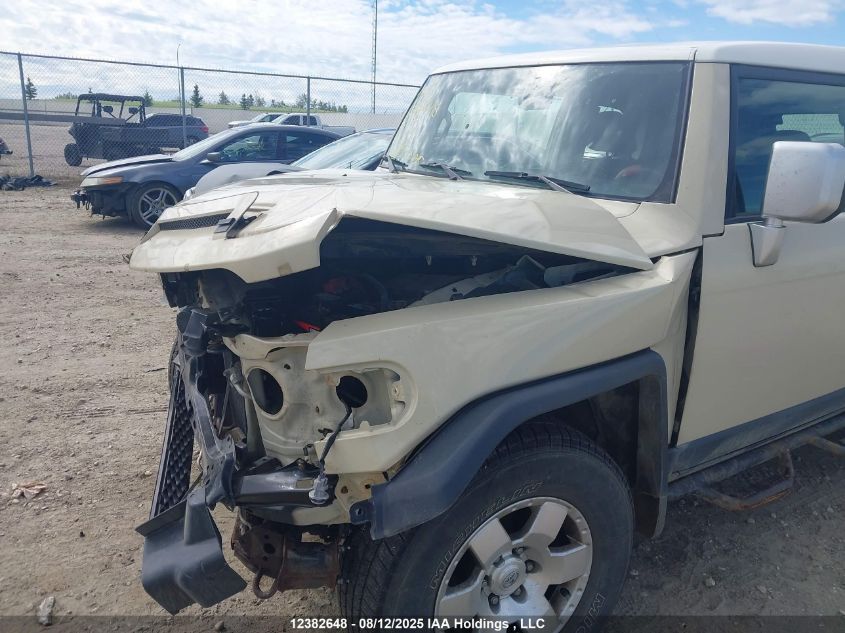 2008 Toyota Fj Cruiser VIN: JTEBU11F38K016615 Lot: 12382648