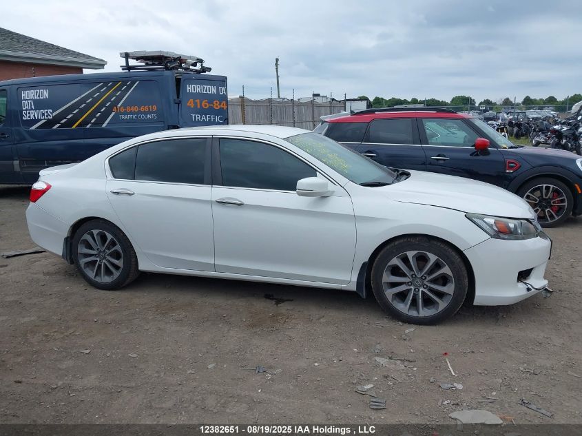 2013 Honda Accord Sport VIN: 1HGCR2F55DA811621 Lot: 12382651
