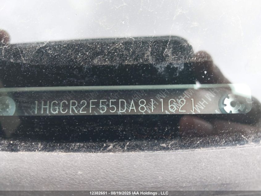 2013 Honda Accord Sport VIN: 1HGCR2F55DA811621 Lot: 12382651