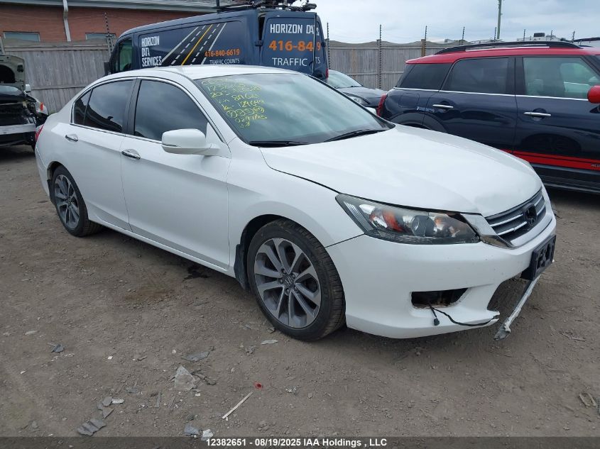 2013 Honda Accord Sport VIN: 1HGCR2F55DA811621 Lot: 12382651