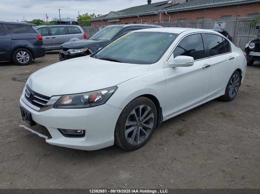 2013 Honda Accord Sport VIN: 1HGCR2F55DA811621 Lot: 12382651