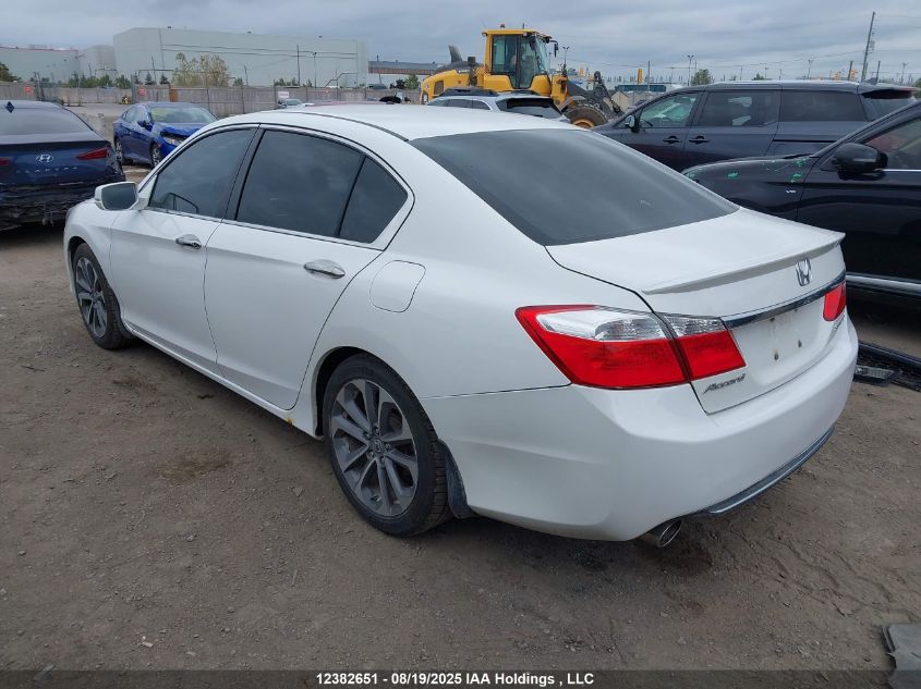 2013 Honda Accord Sport VIN: 1HGCR2F55DA811621 Lot: 12382651