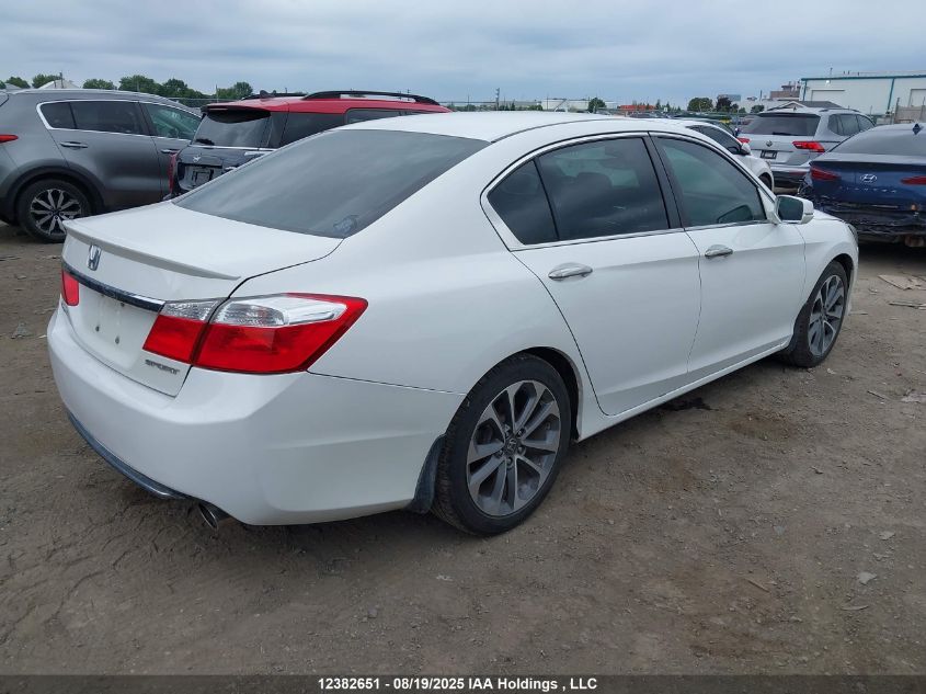 2013 Honda Accord Sport VIN: 1HGCR2F55DA811621 Lot: 12382651
