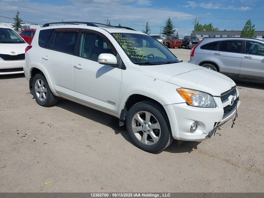 2T3DK4DV6BW065507 2011 Toyota Rav4 Limited auction photo 1