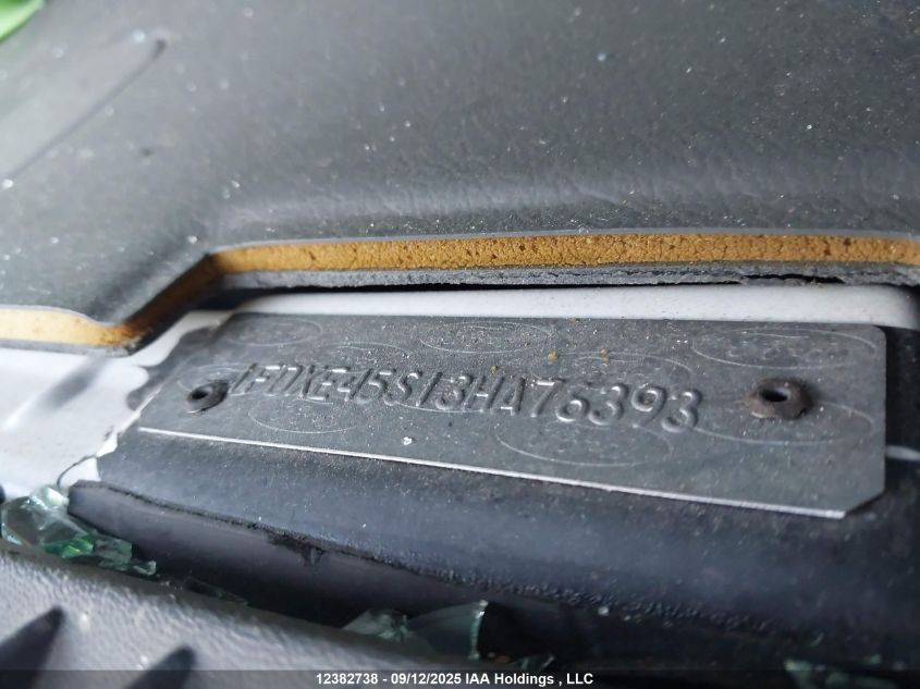 2003 Ford E-450 Cutaway Standard VIN: 1FDXE45S13HA76393 Lot: 12382738