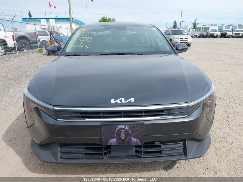 2025 Kia K4 Lx/Lxs VIN: 3KPFT4DE7SE039354 Lot: 12382848