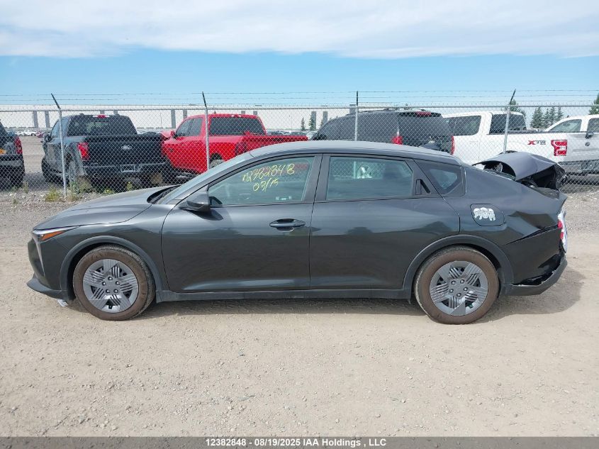 2025 Kia K4 Lx/Lxs VIN: 3KPFT4DE7SE039354 Lot: 12382848